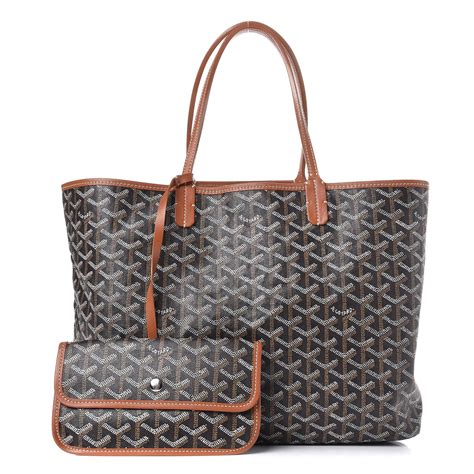 goyard goyardine saint louis pm black gold|Saint Louis PM Bag .